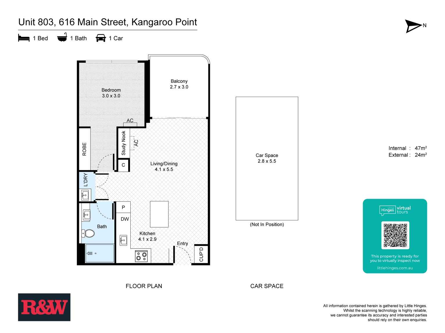 803/616 Main Street Kangaroo Point