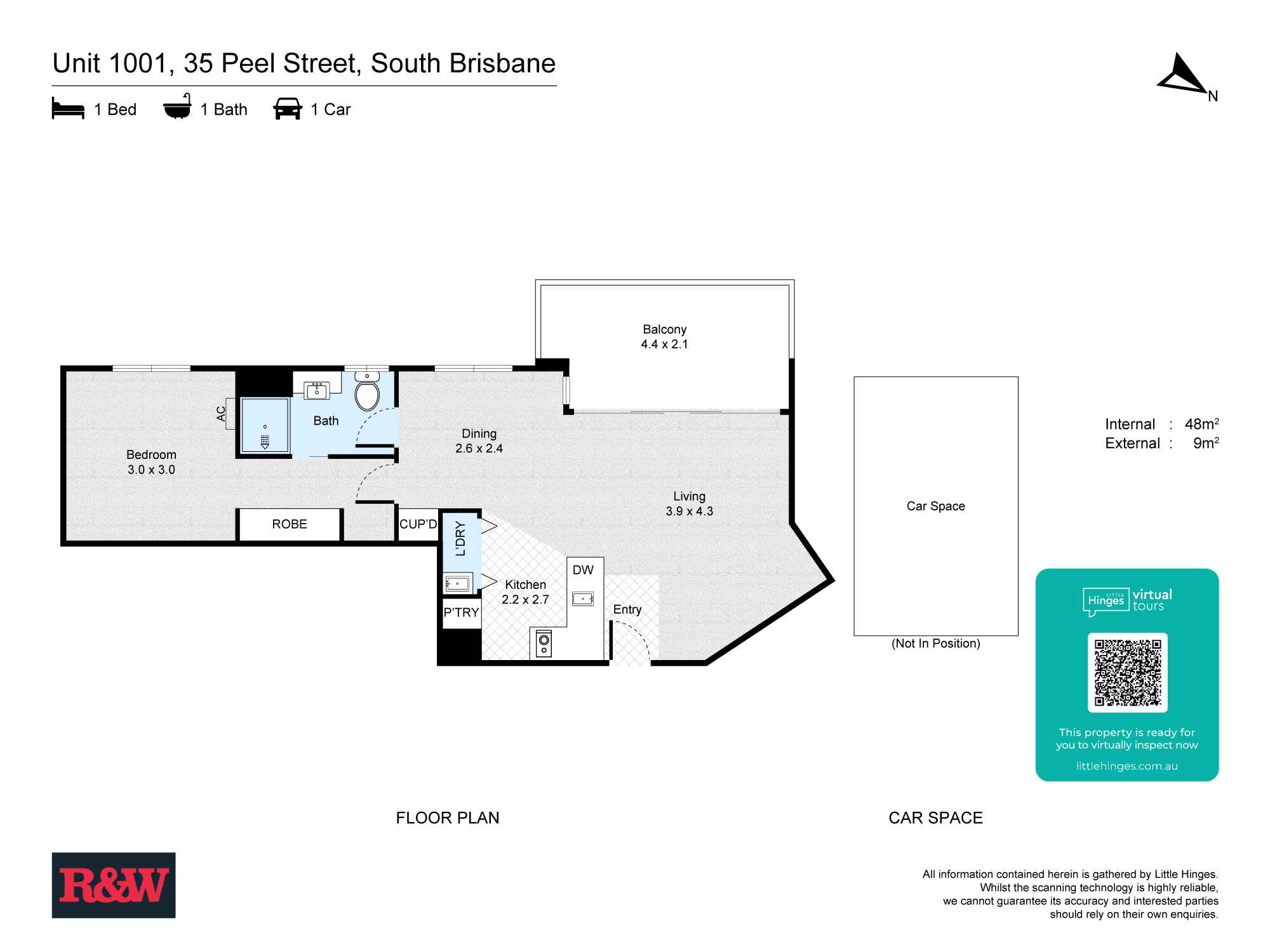 1001/35 Peel Street South Brisbane