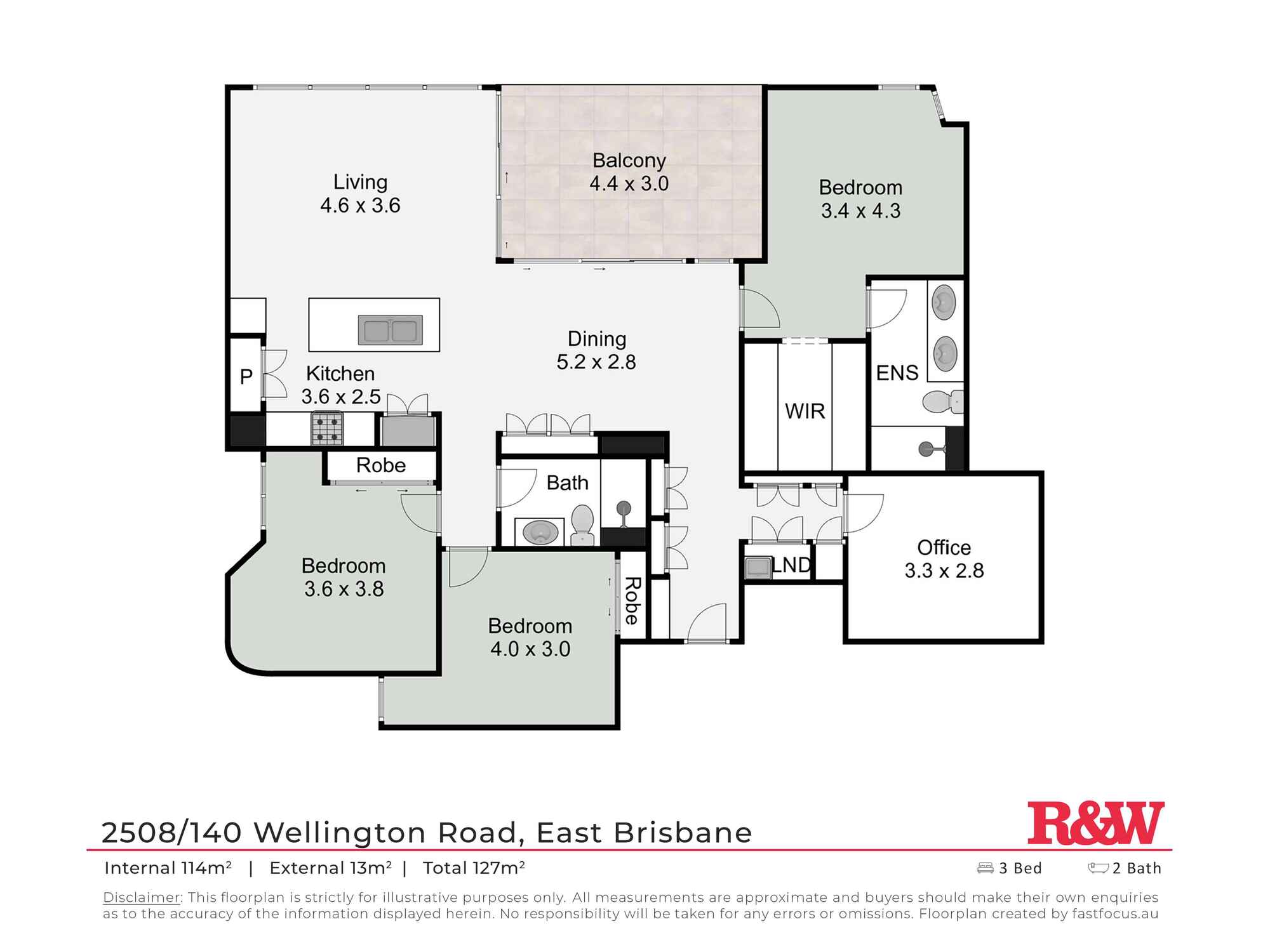 2508/140 Wellington Road East Brisbane