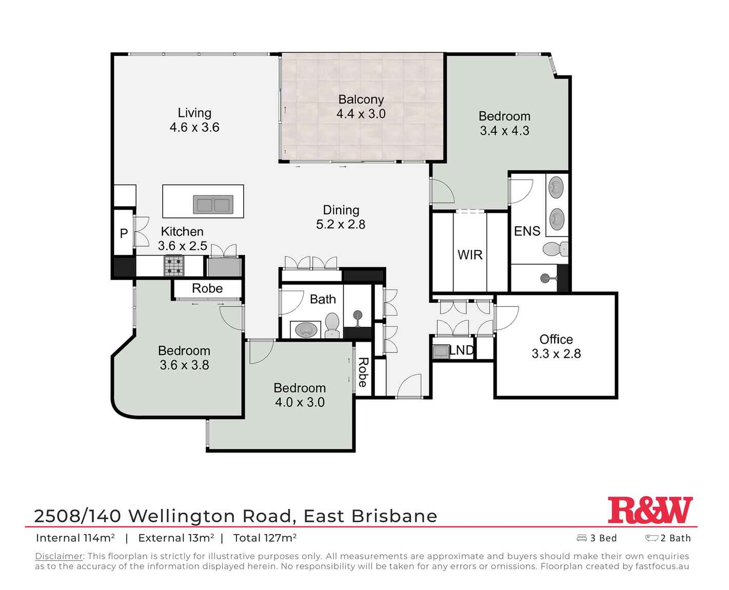 2508/140 Wellington Road East Brisbane