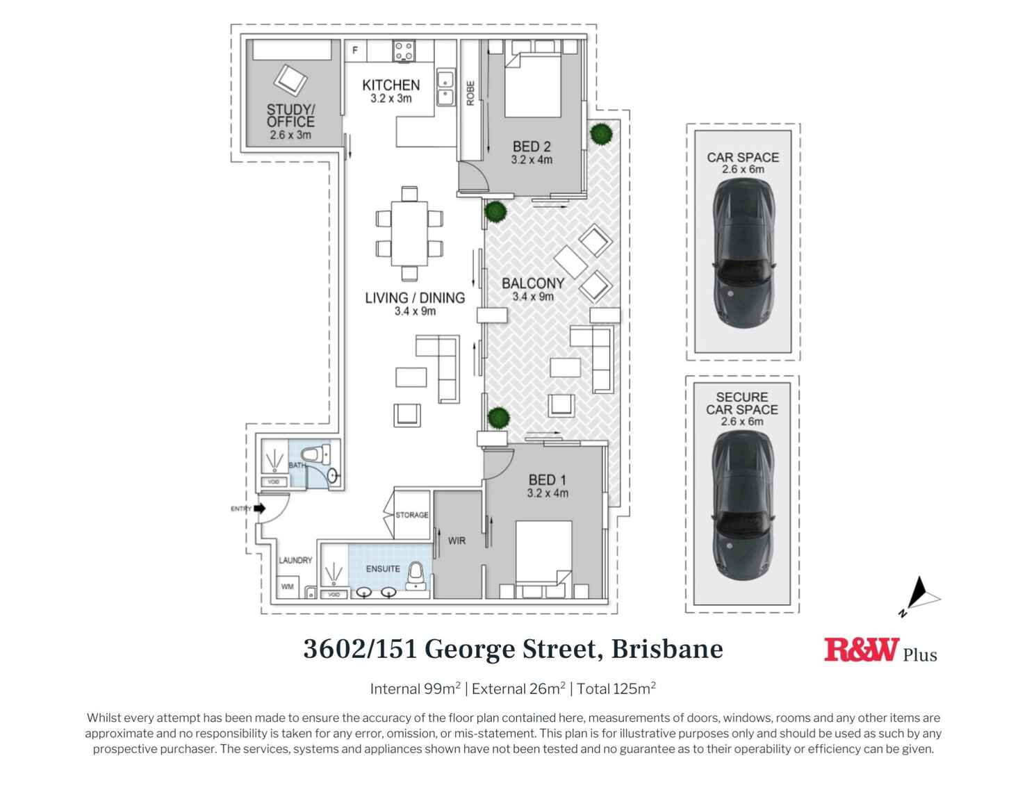 3602/151 George Street Brisbane City