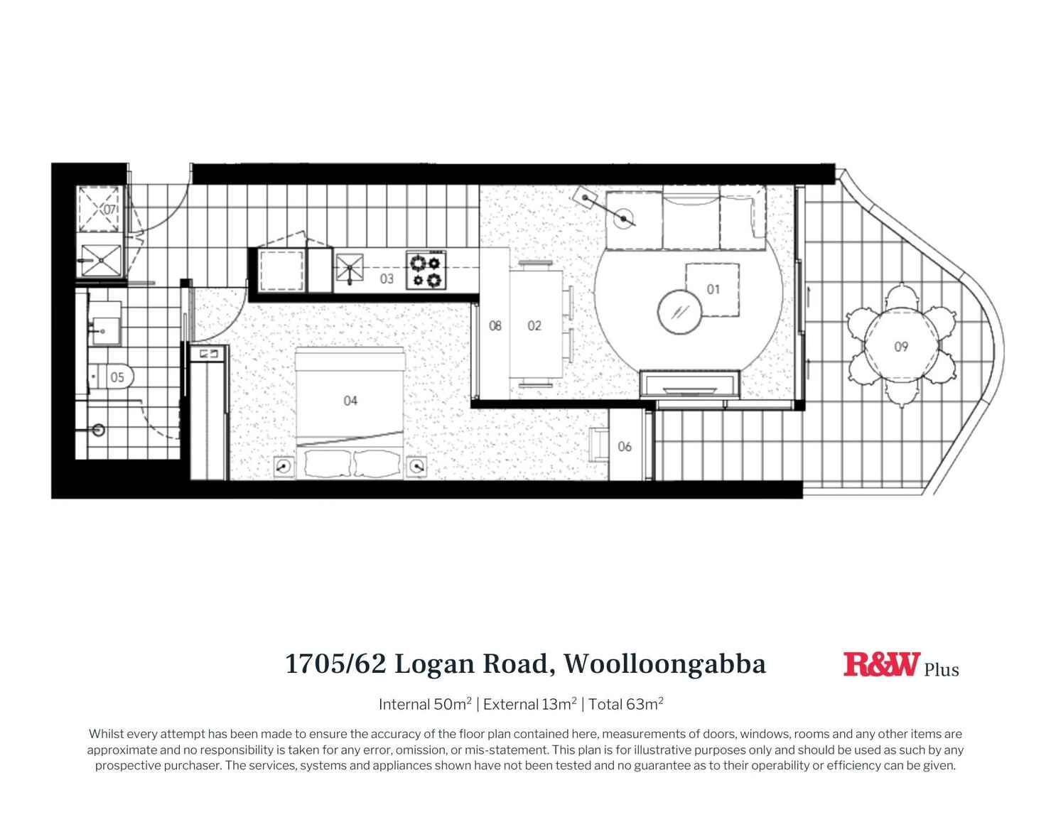 1705/62 Logan Road Woolloongabba