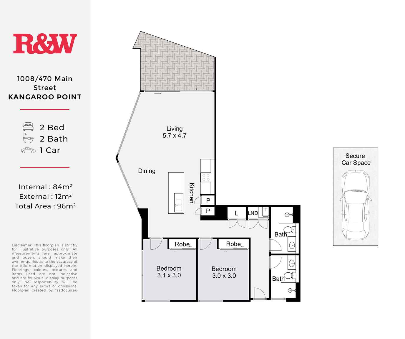 1008/470 Main Street Kangaroo Point 1008/470 Main Street Kangaroo Point